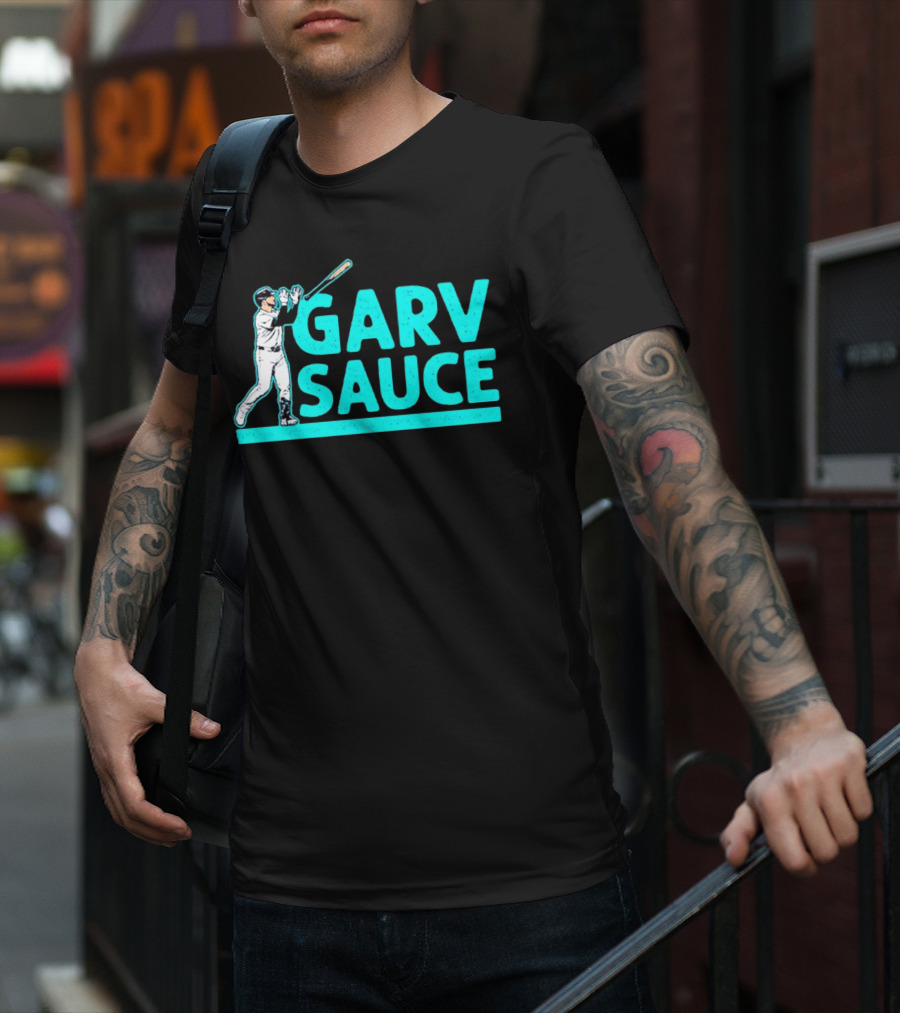Garv Sauce Baseball Bat Toss T-Shirt