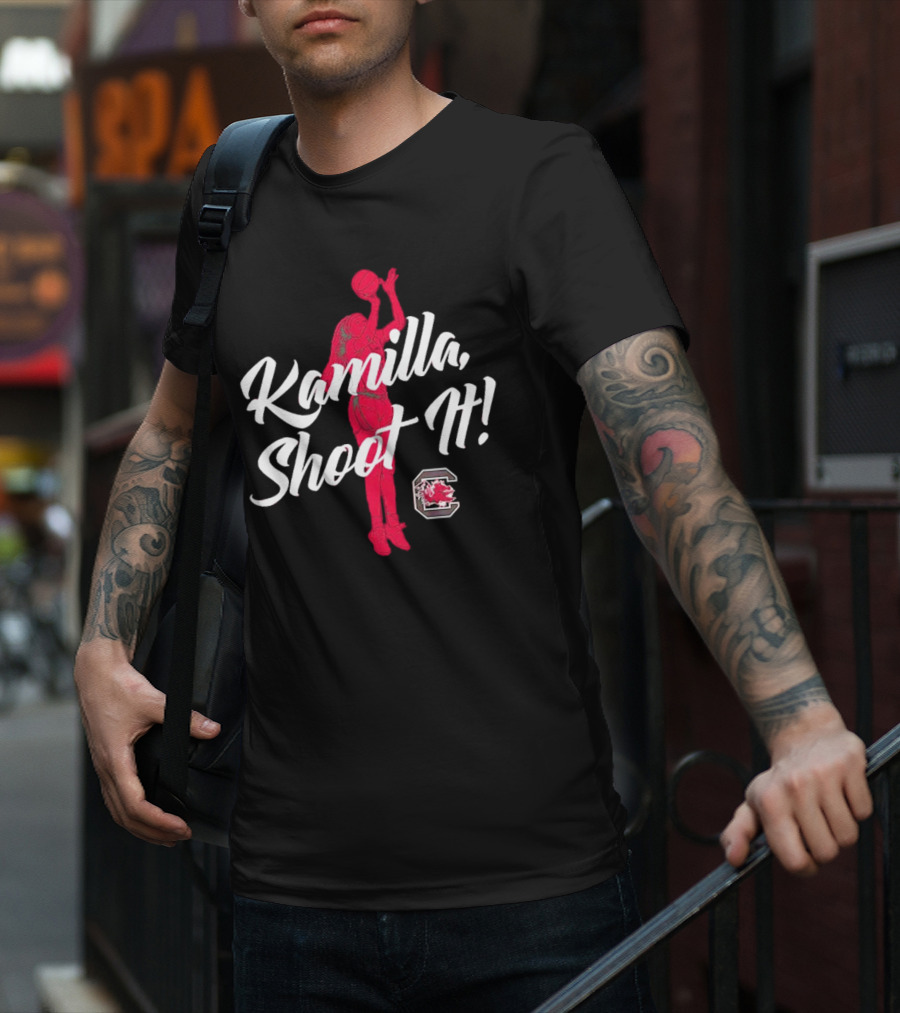 Kamilla Shoot It South Carolina Basketball Gamecocks T-Shirt
