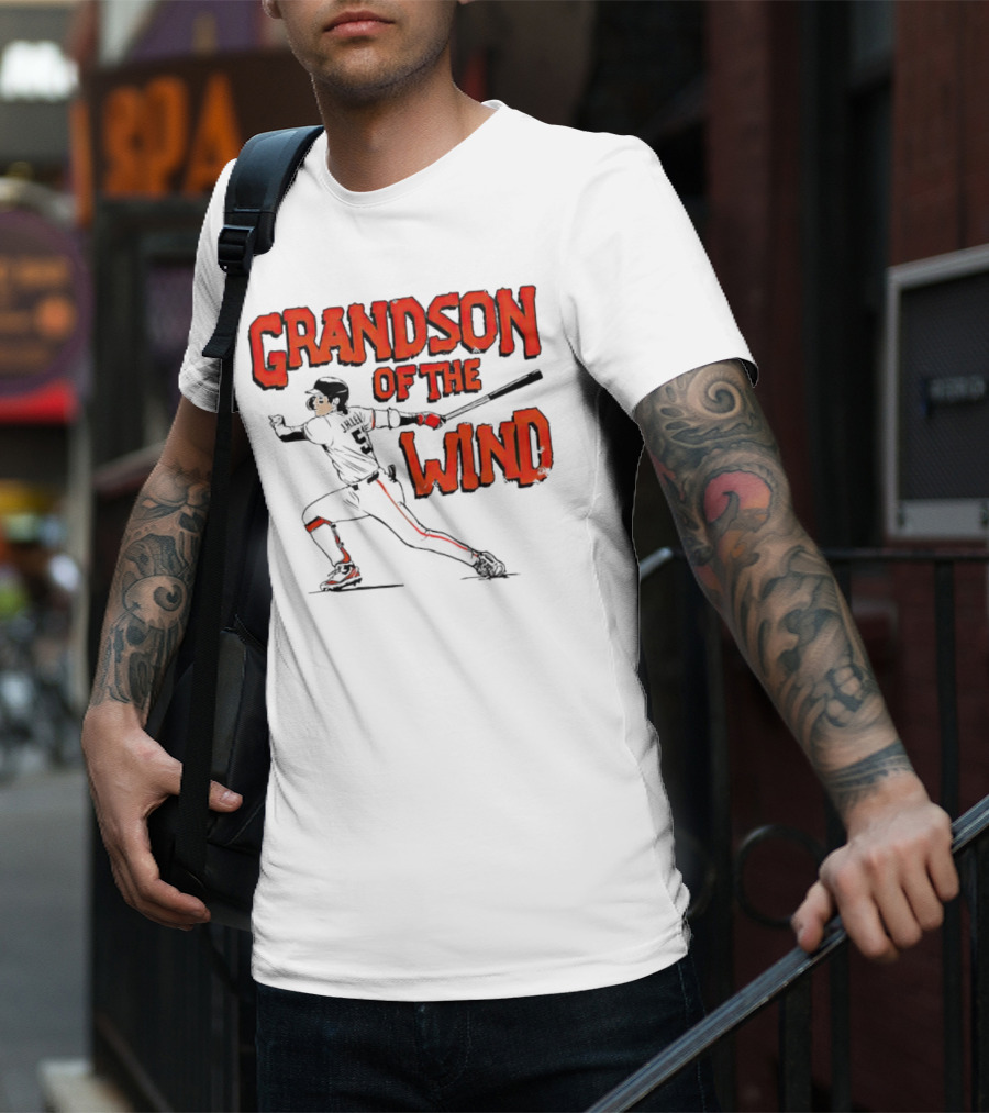 Jung Hoo Lee Grandson Of The Wind San Francisco Giants T-Shirt