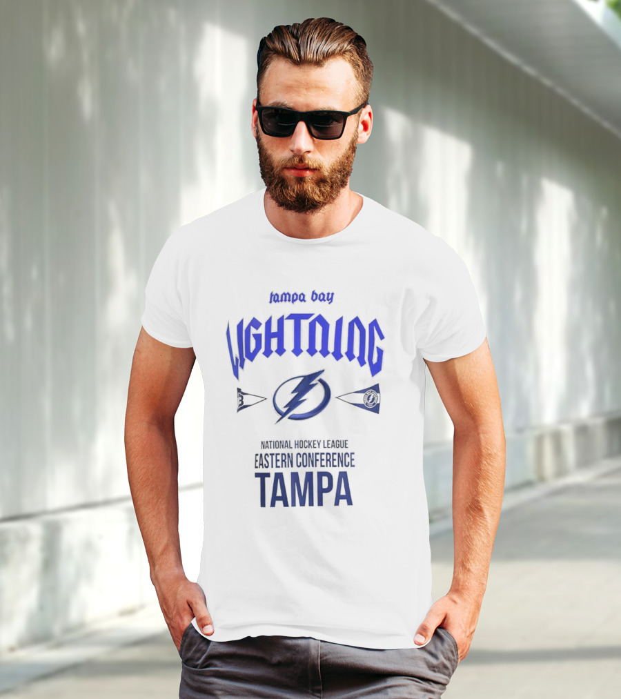 Tampa Bay Lightning National Hockey League Eastern Conference Tour T-Shirt