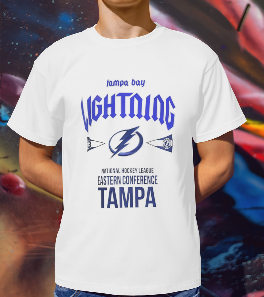 Tampa Bay Lightning National Hockey League Eastern Conference Tour T-Shirt