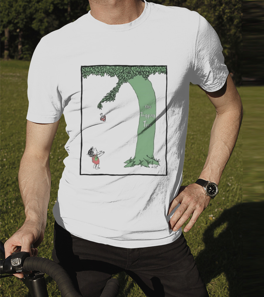 The Tripping Tree Heart Exchange Green Animation T-Shirt