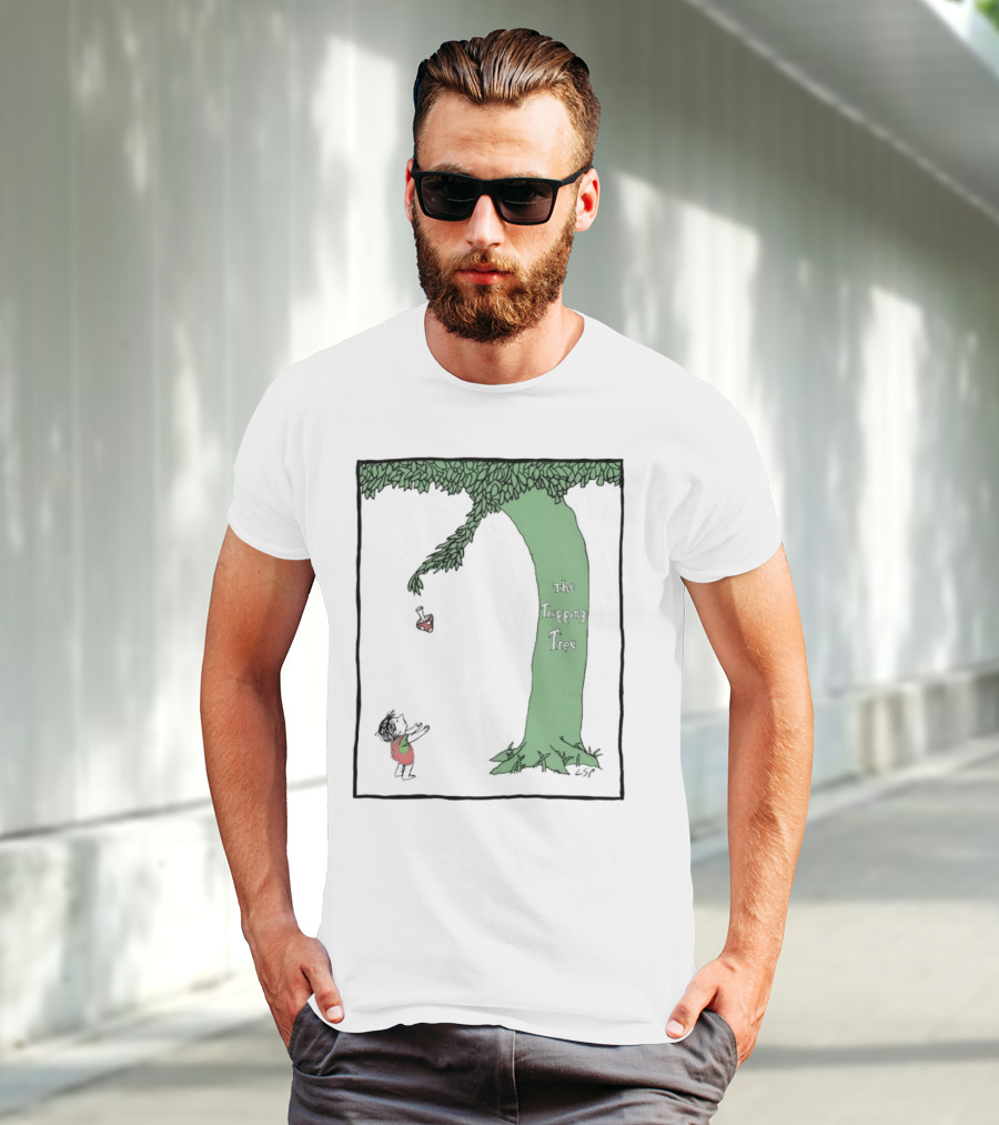 The Tripping Tree Heart Exchange Green Animation T-Shirt