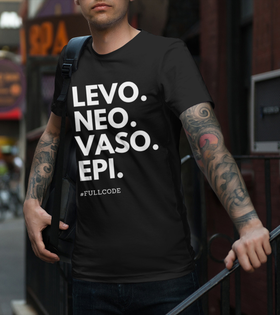 Levo Neo Vaso Epi Fullcode Text T-Shirt