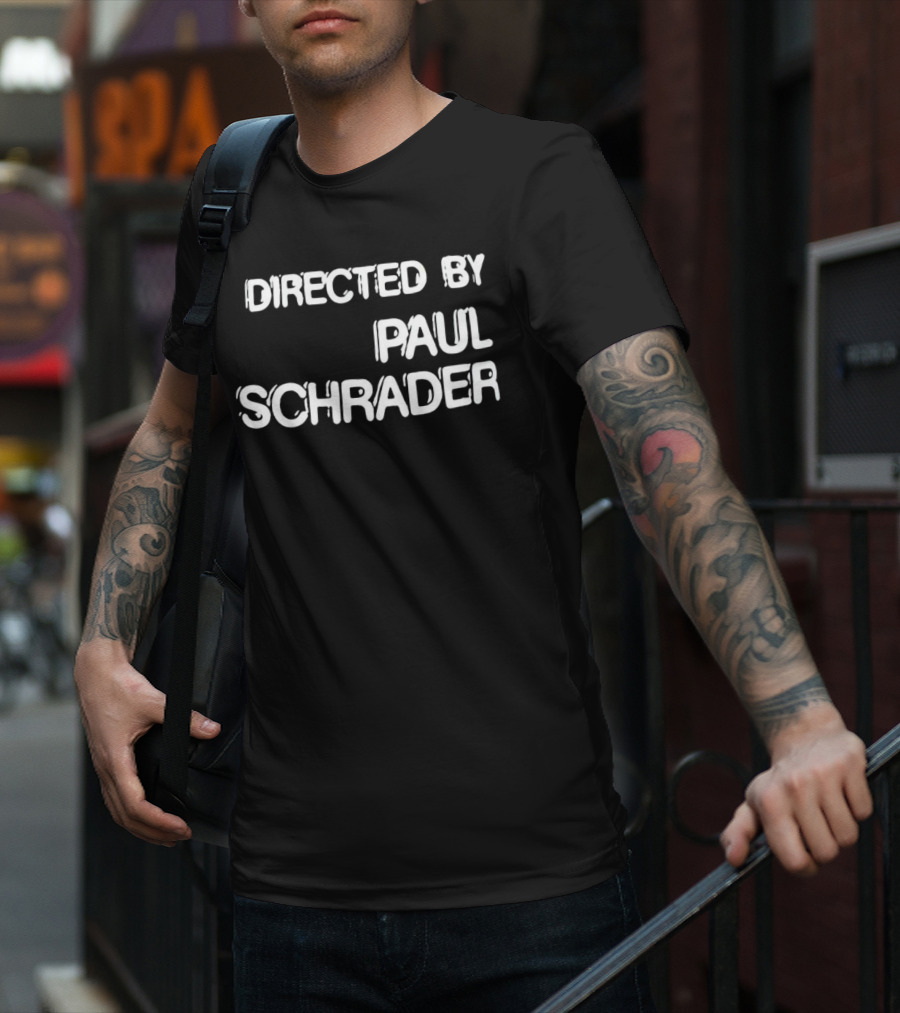 Directed By Paul Schrader Vintage T-Shirt
