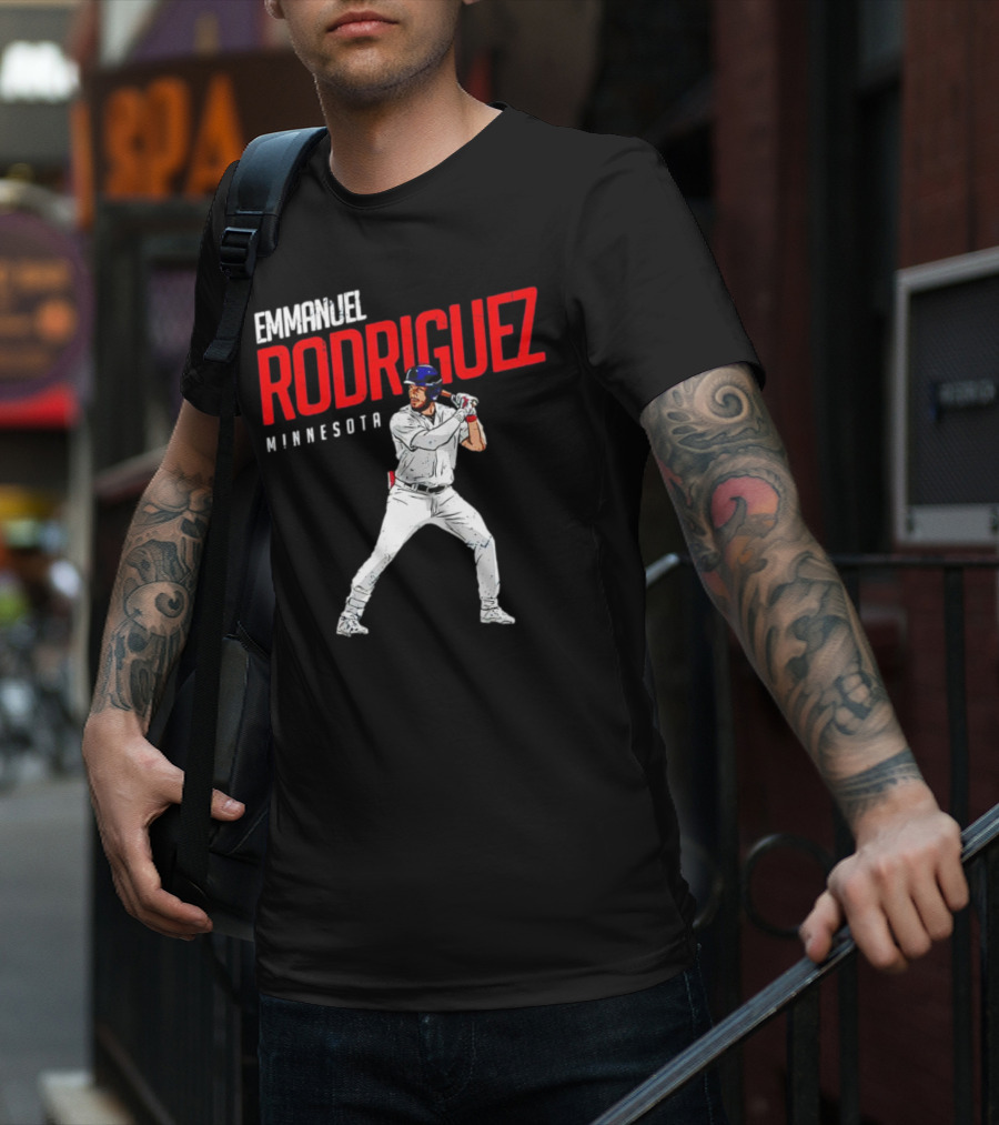Emmanuel Rodriguez Minnesota Twins Baseball Player T-Shirt