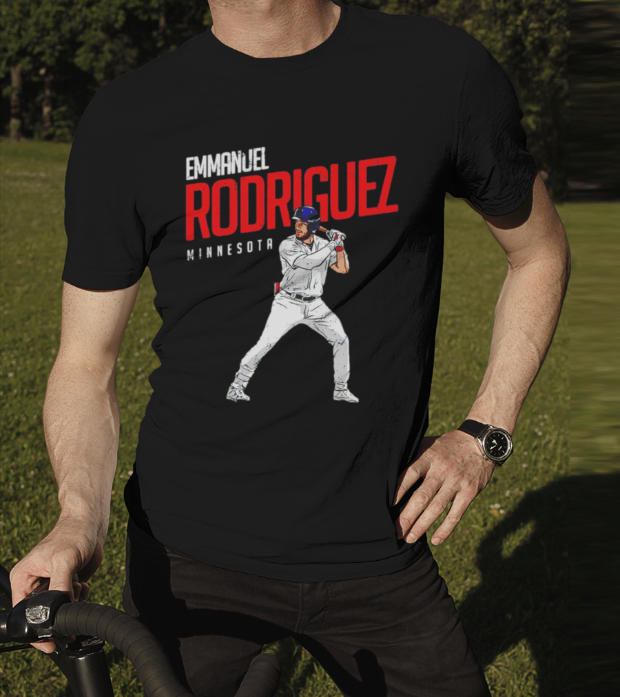Emmanuel Rodriguez Minnesota Twins Baseball Player T-Shirt