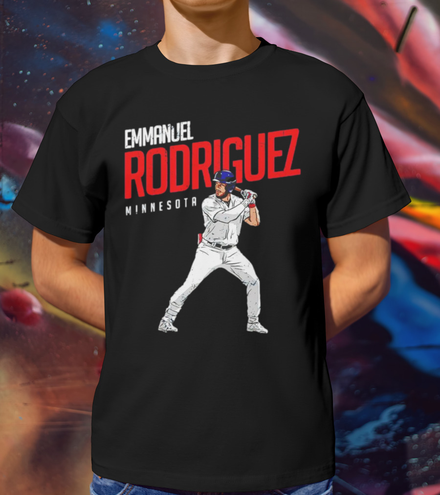 Emmanuel Rodriguez Minnesota Twins Baseball Player T-Shirt