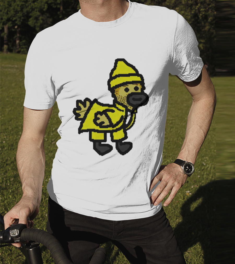 Fall Guy Gosling Bearded Yellow Raincoat Sprite T-Shirt