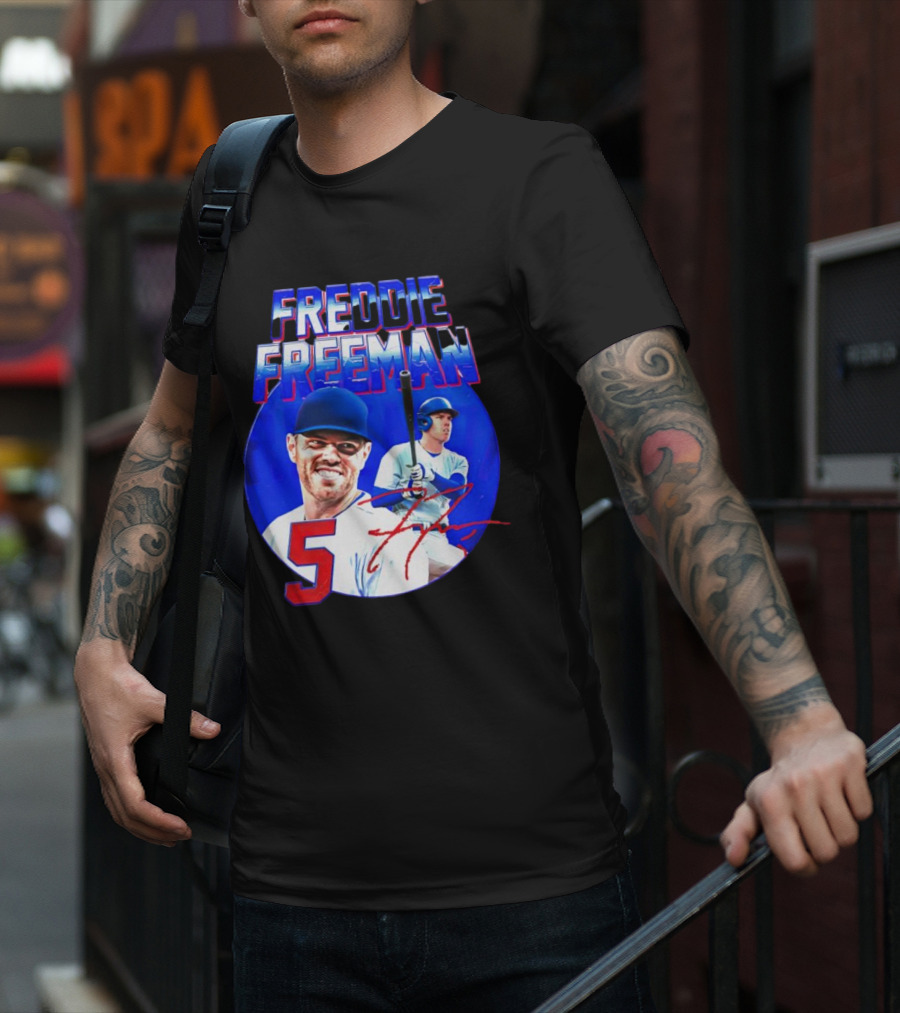 Freddie Freeman 5 Signature Series T-Shirt