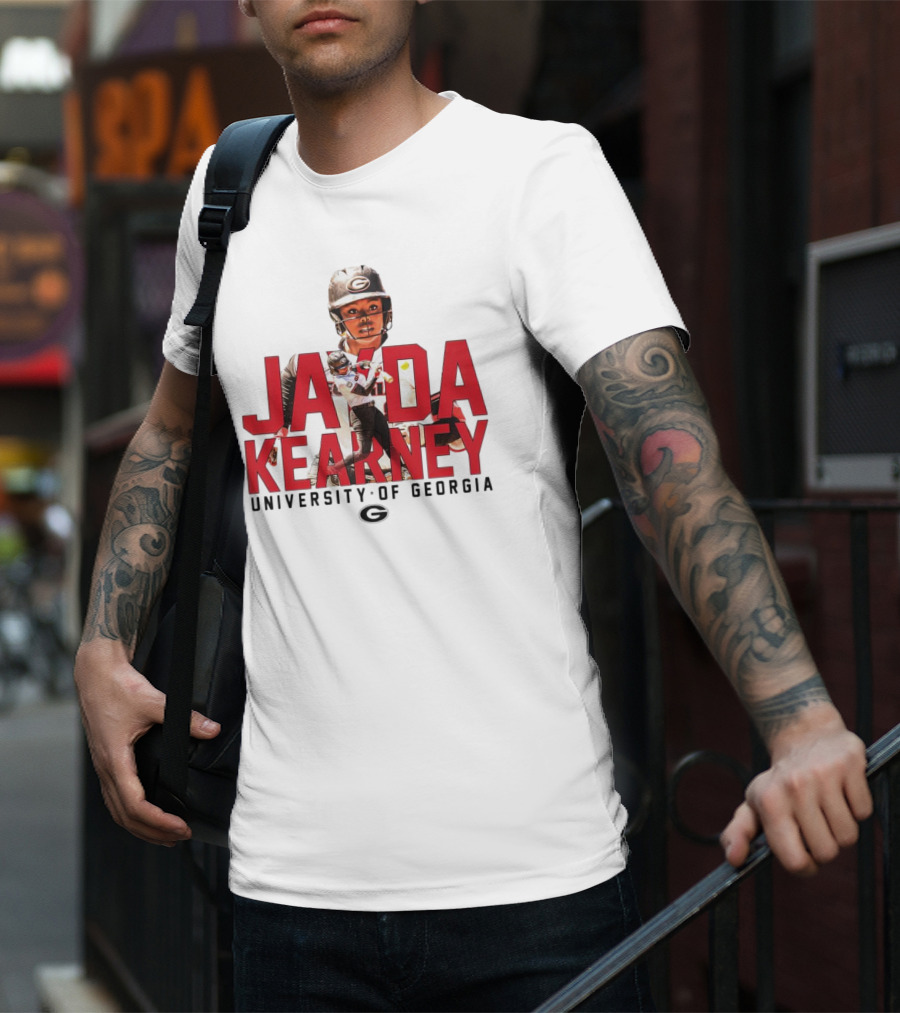 Jayda Kearney University Of Georgia Softball Player Collage T-Shirt