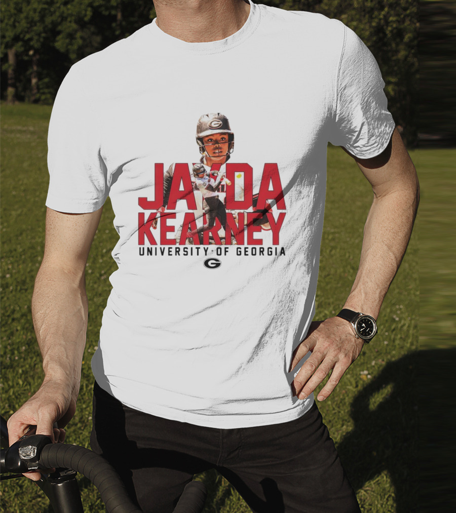 Jayda Kearney University Of Georgia Softball Player Collage T-Shirt