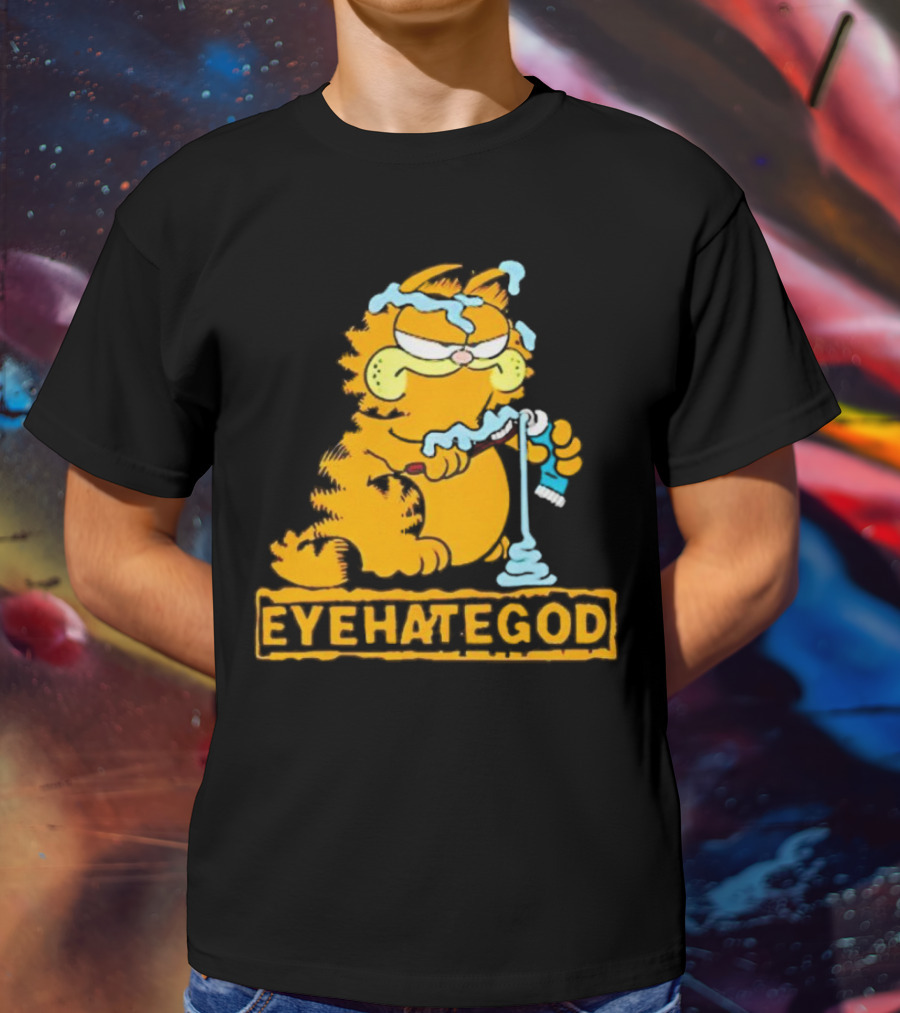 Eyehategod Garfield Toothpaste T-Shirt