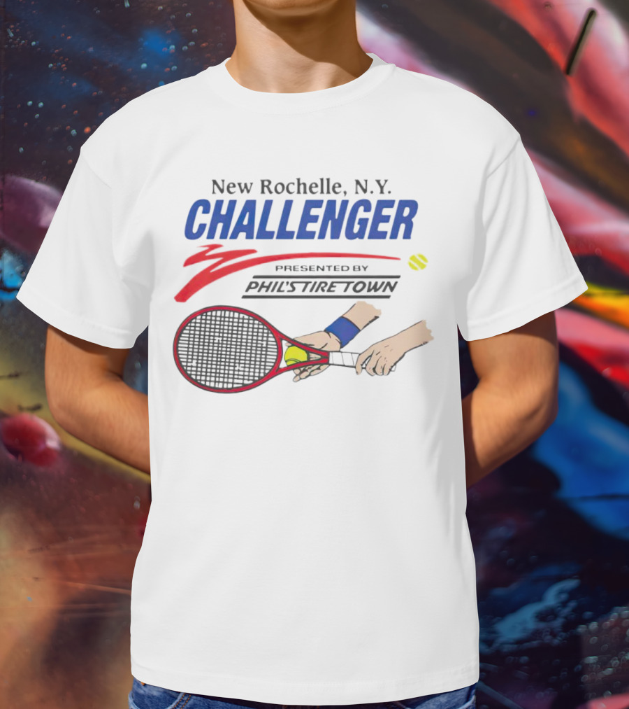 New Rochelle NY Challenger Tennis Tournament Presented By Philstiretown T-Shirt