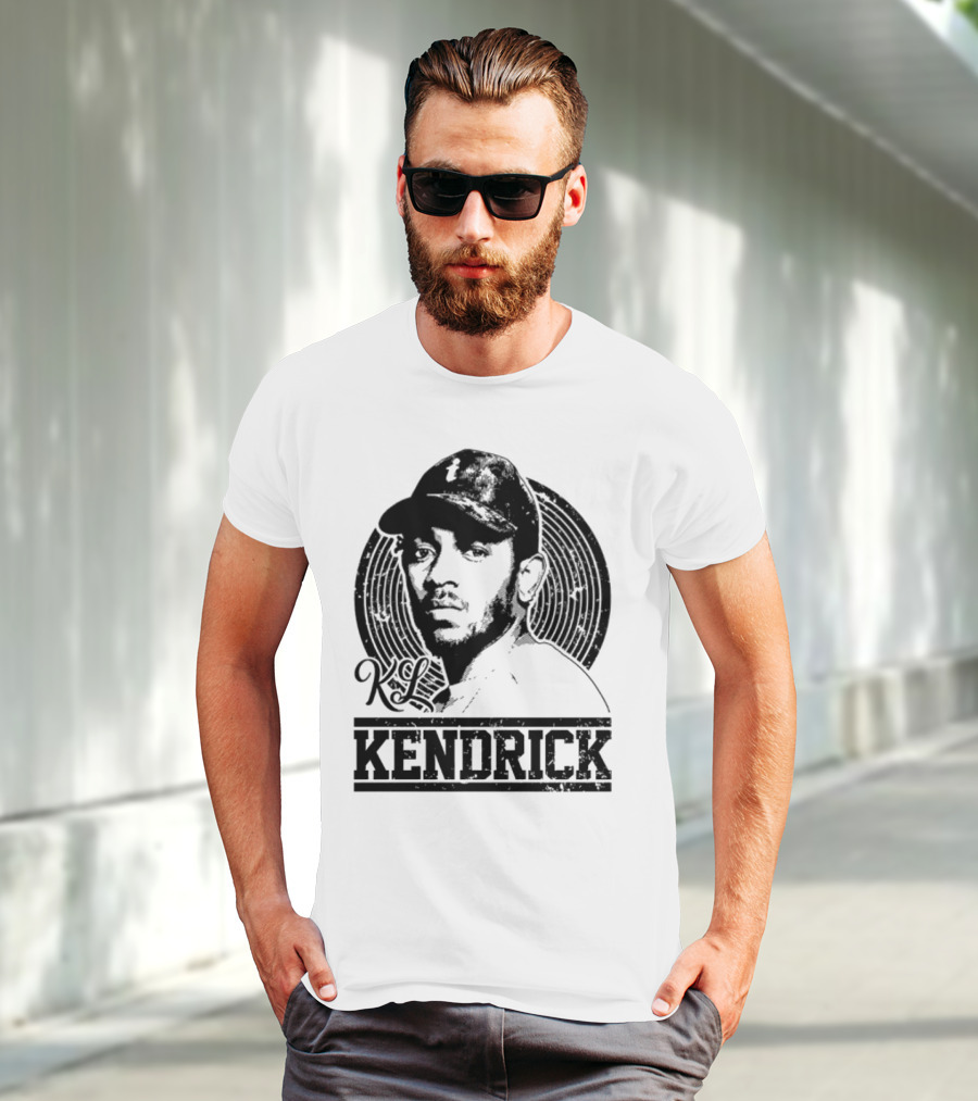 Kendrick Lamar KL Iconic Tribute Circular T-Shirt