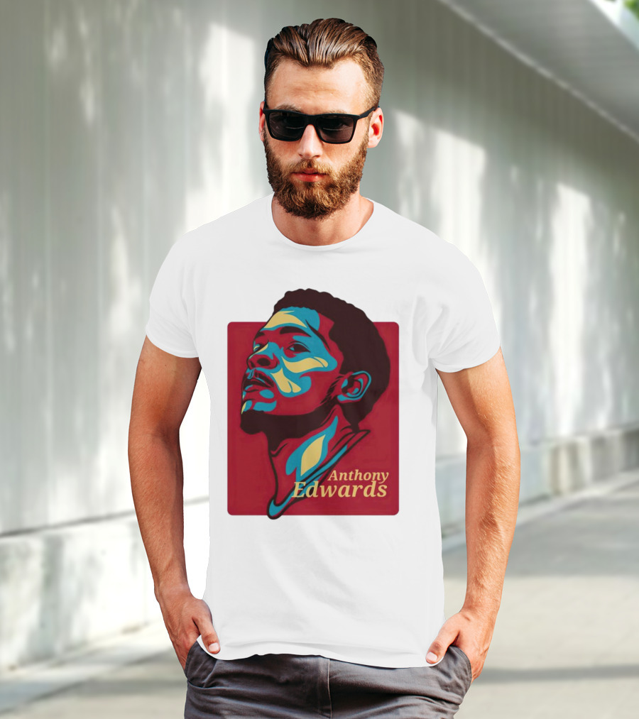 Anthony Edwards Minnesota Timberwolves NBA Player T-Shirt
