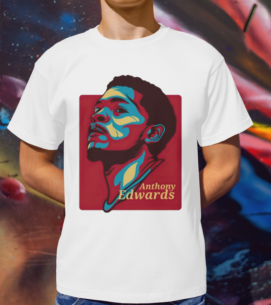 Anthony Edwards Minnesota Timberwolves NBA Player T-Shirt
