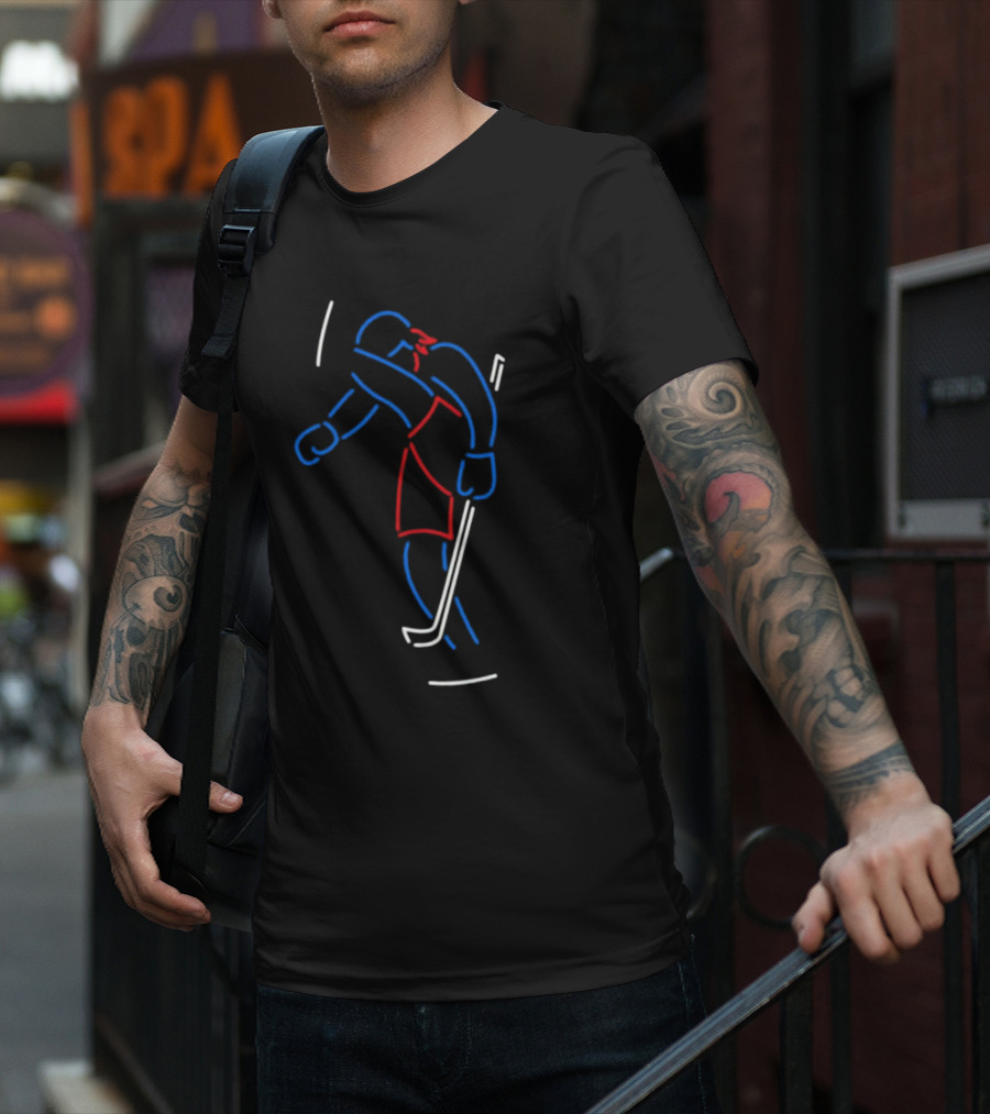 The Neon Bread Hockey Kick Man T-Shirt