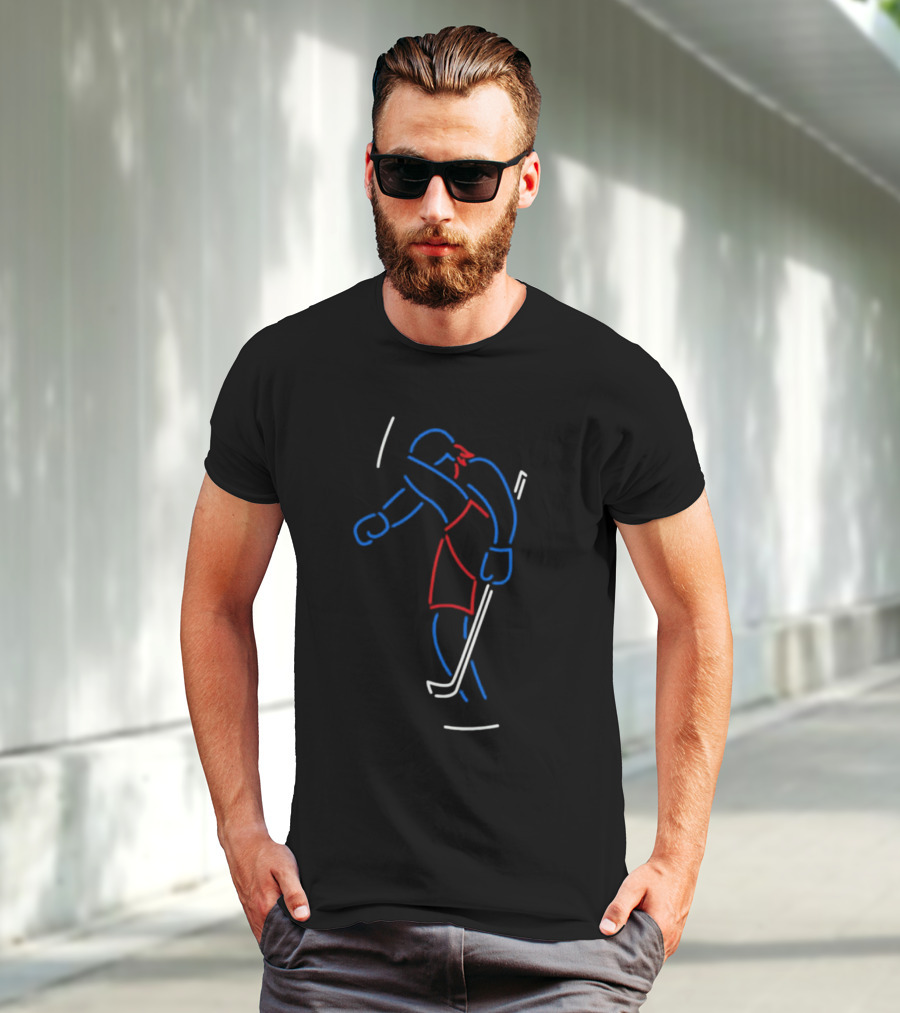 The Neon Bread Hockey Kick Man T-Shirt