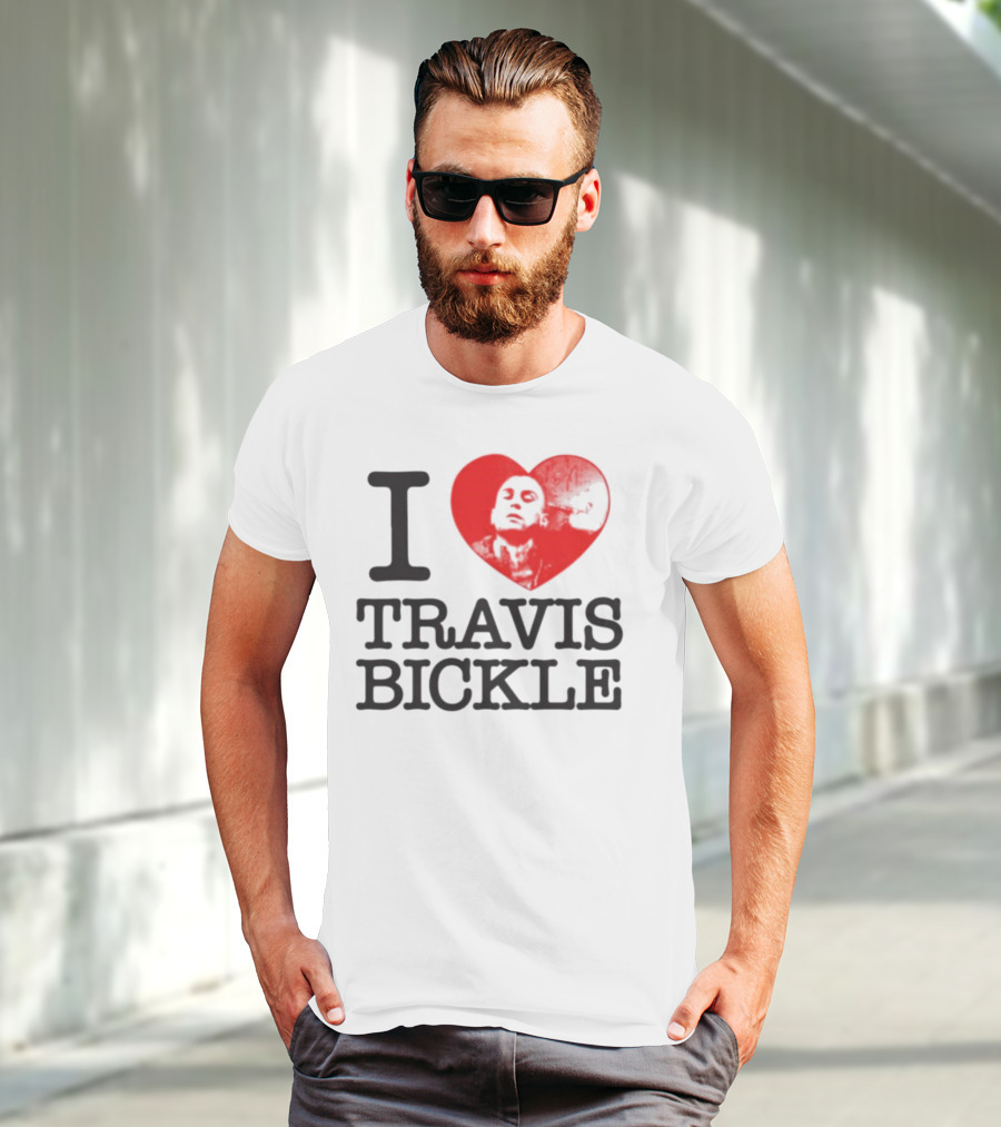 I Heart Travis Bickle Red Heart T-Shirt