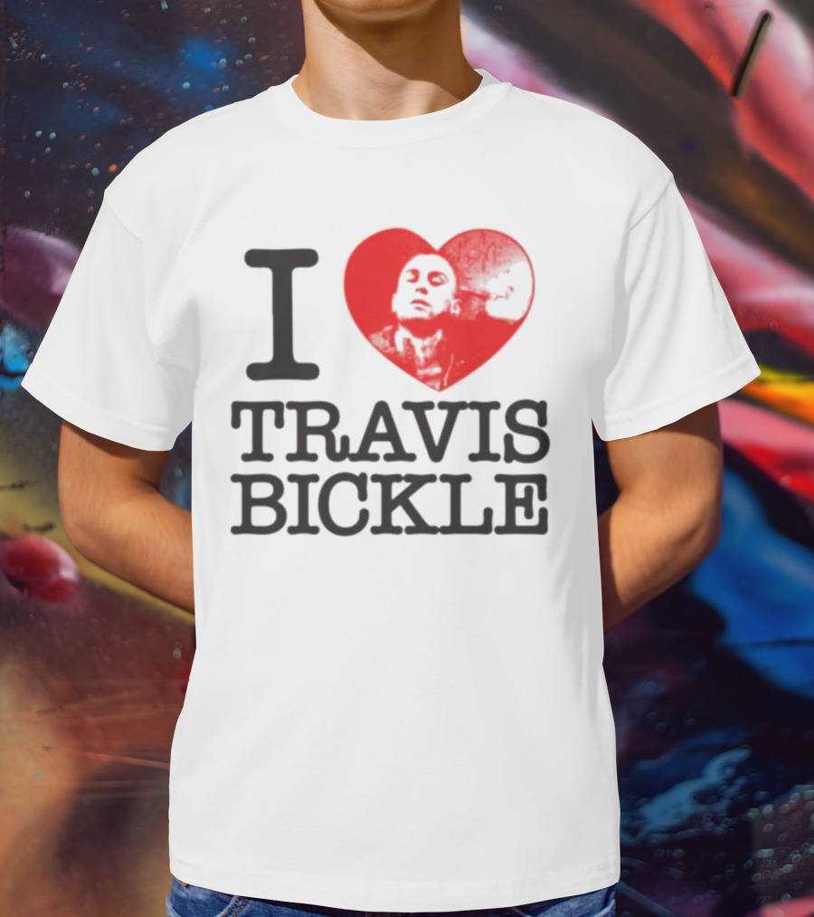 I Heart Travis Bickle Red Heart T-Shirt