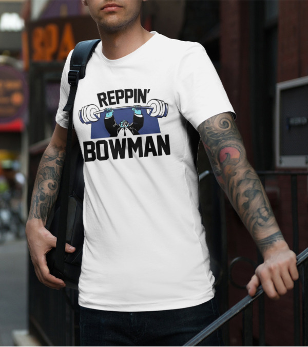 Reppin Bowman Fitness Lifting T-Shirt