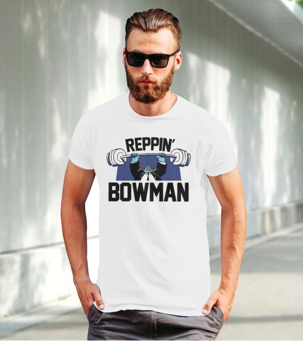 Reppin Bowman Fitness Lifting T-Shirt