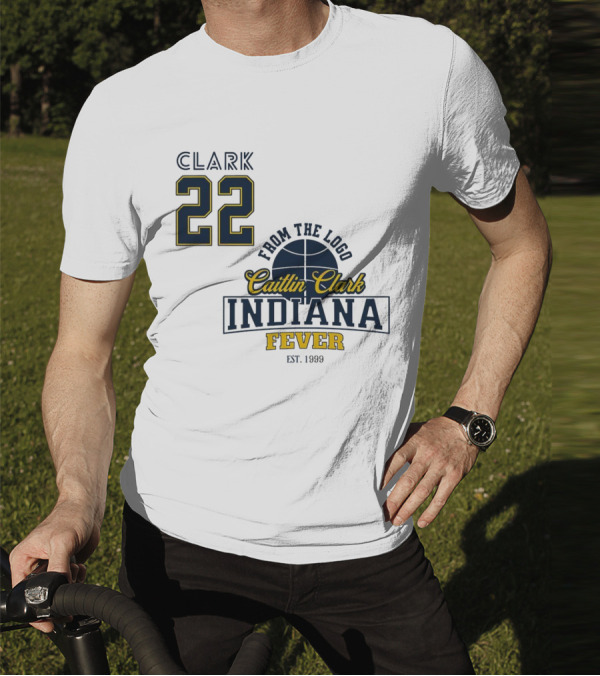 Clark 22 From The Logo Caitlin Clark Indiana Fever Est. 1999 Basketball T-Shirt