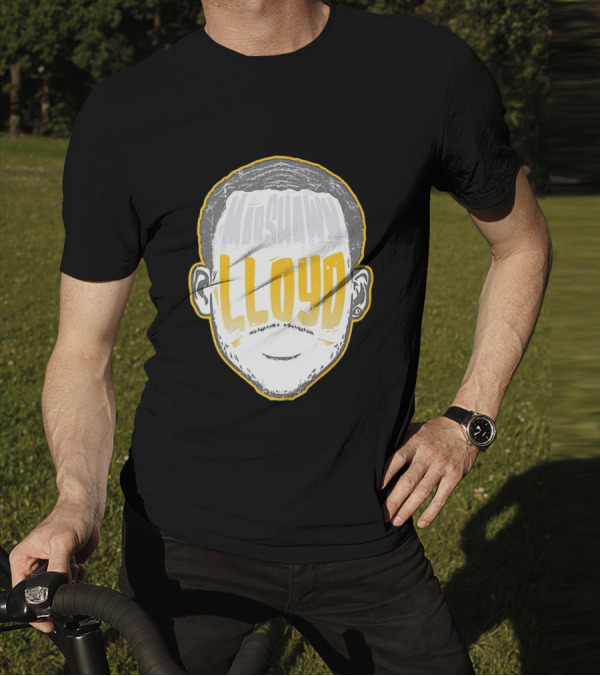 MarShawn Lloyd Face Illustration Football Packers Influence T-Shirt
