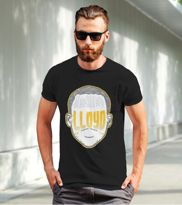 MarShawn Lloyd Face Illustration Football Packers Influence T-Shirt