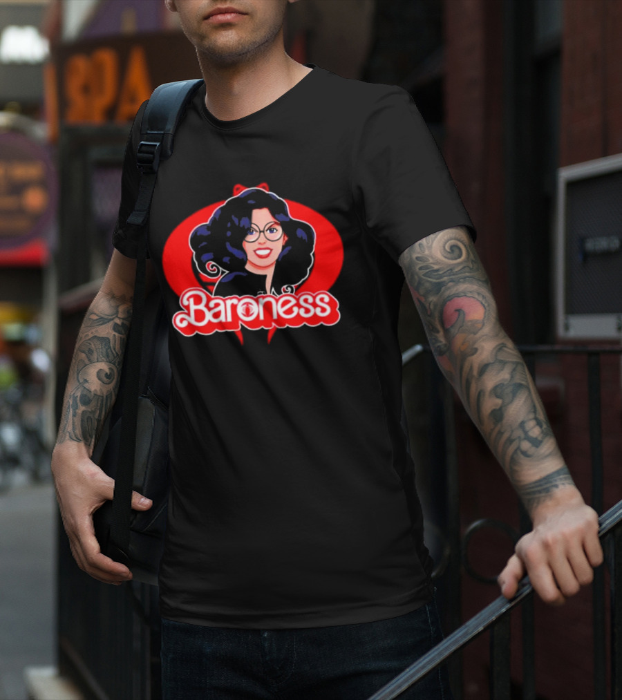 Baroness Cobra Femme Fatale Icon With Glasses T-Shirt