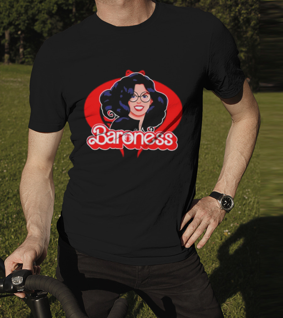 Baroness Cobra Femme Fatale Icon With Glasses T-Shirt