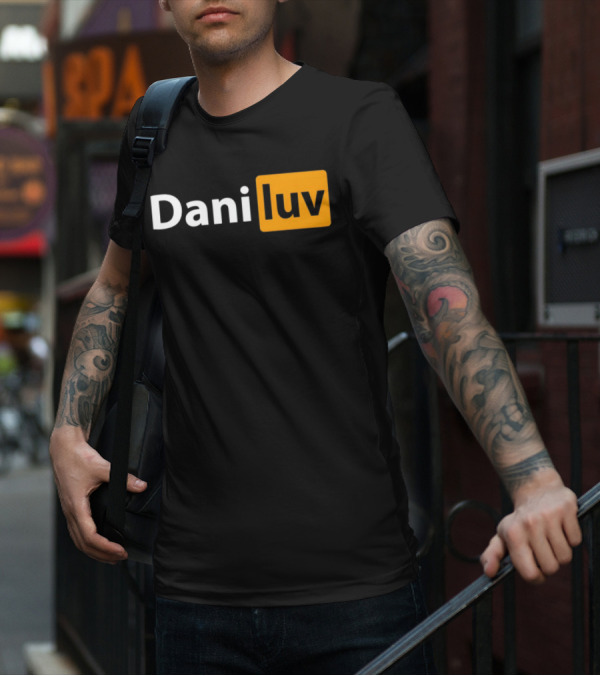 Dani Luv Black T-Shirt