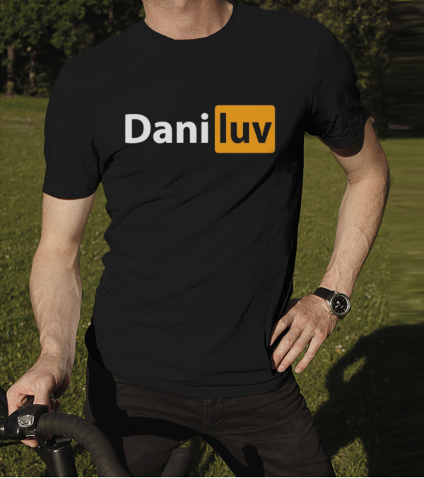 Dani Luv Black T-Shirt