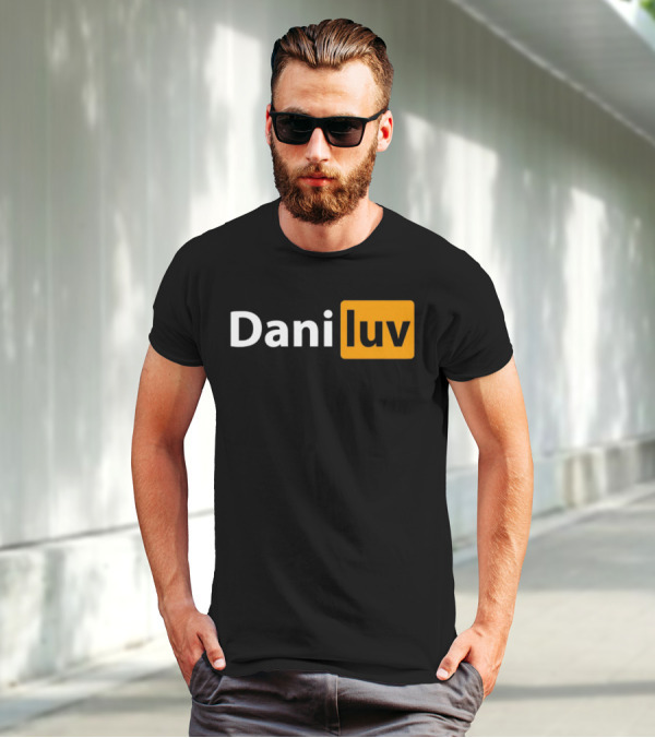 Dani Luv Black T-Shirt