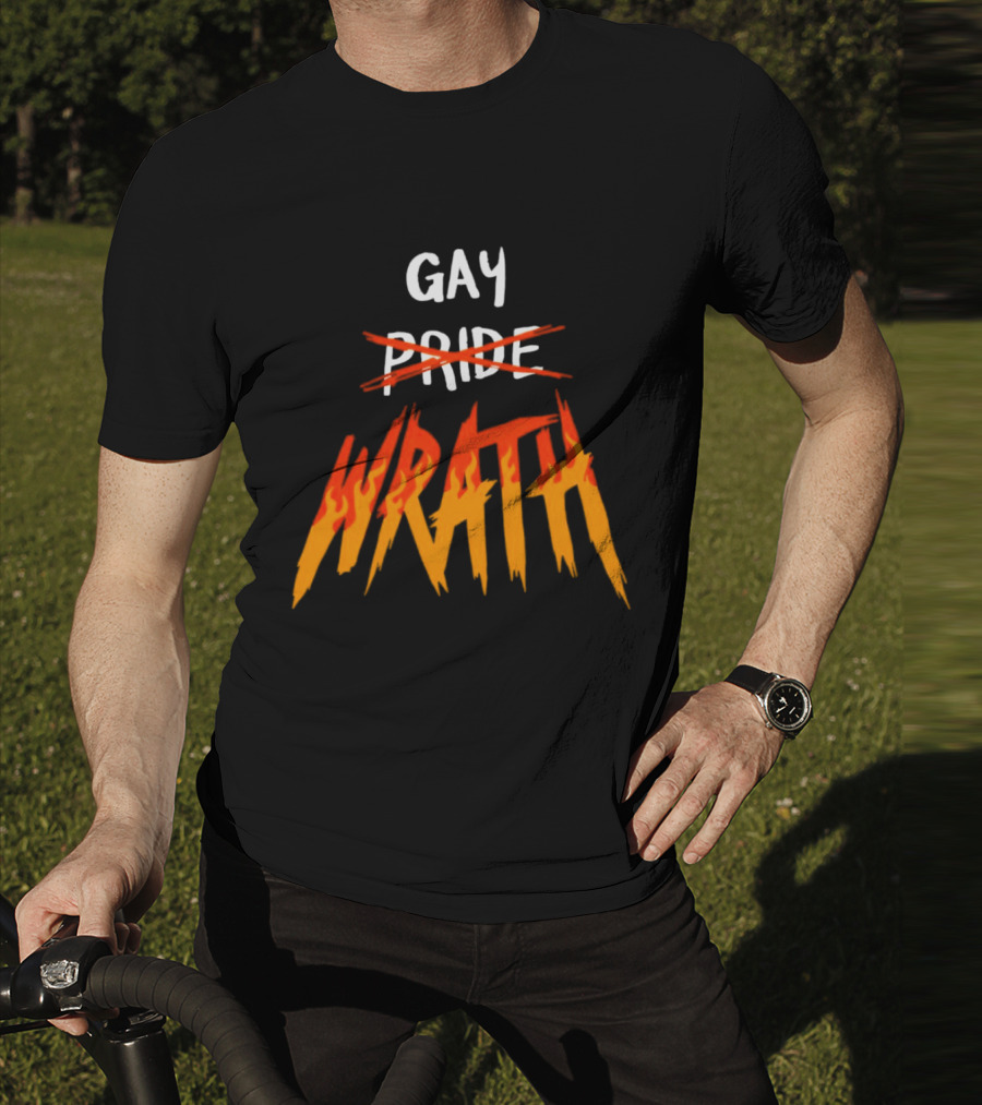 Mars Heyward Gay Pride Wrath T-Shirt