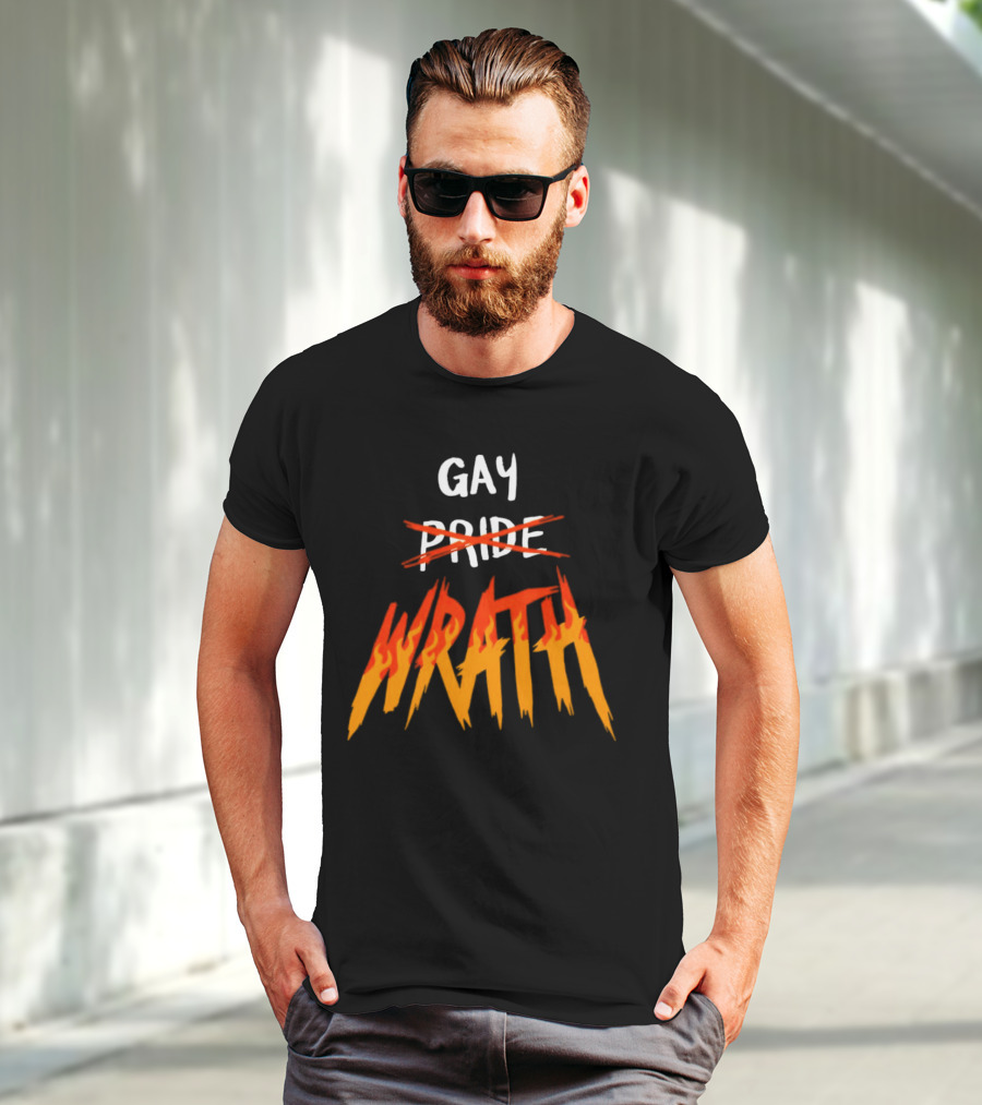 Mars Heyward Gay Pride Wrath T-Shirt
