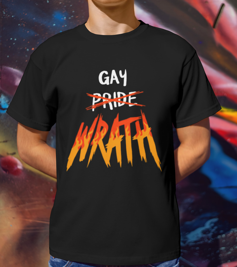 Mars Heyward Gay Pride Wrath T-Shirt