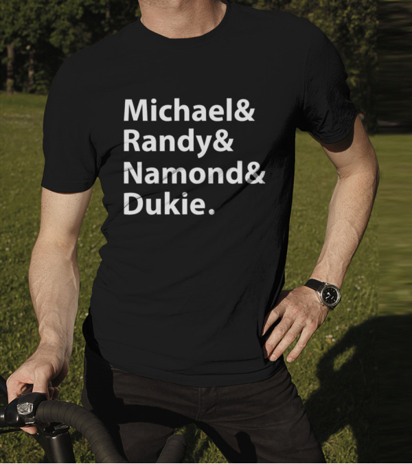 Michael Randy Namond Dukie The Wire Character List T-Shirt