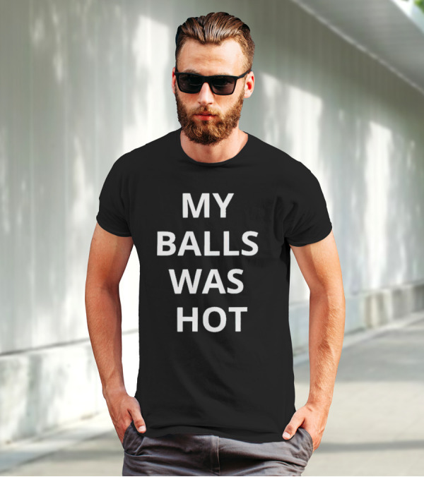 Derrick Lewis My Balls Was Hot UFC T-Shirt