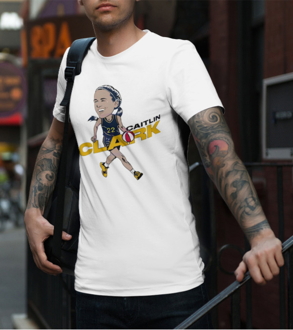 Indiana Fever Caitlin Clark Basketball 22 T-Shirt
