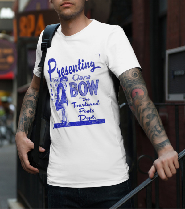 Presenting Clara Bow The Tortured Poets Dept T-Shirt