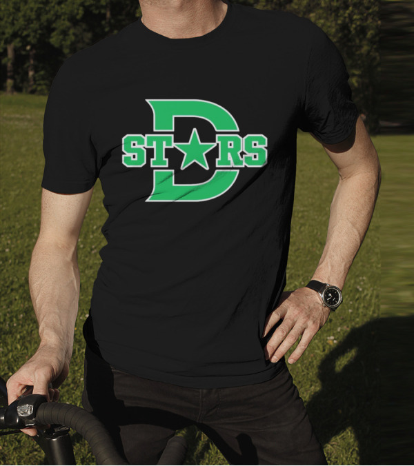 Dallas Stars NHL Hockey Team Logo ST★RS D T-Shirt