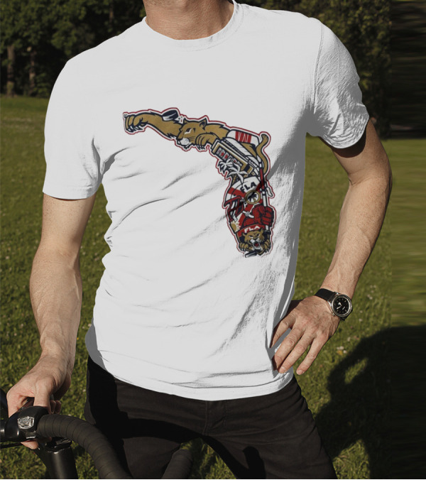 Florida Panthers Let's Hunt State Hockey T-Shirt