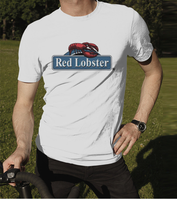 Red Lobster Seafood Restaurant Logo Emblem T-Shirt