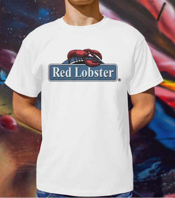 Red Lobster Seafood Restaurant Logo Emblem T-Shirt