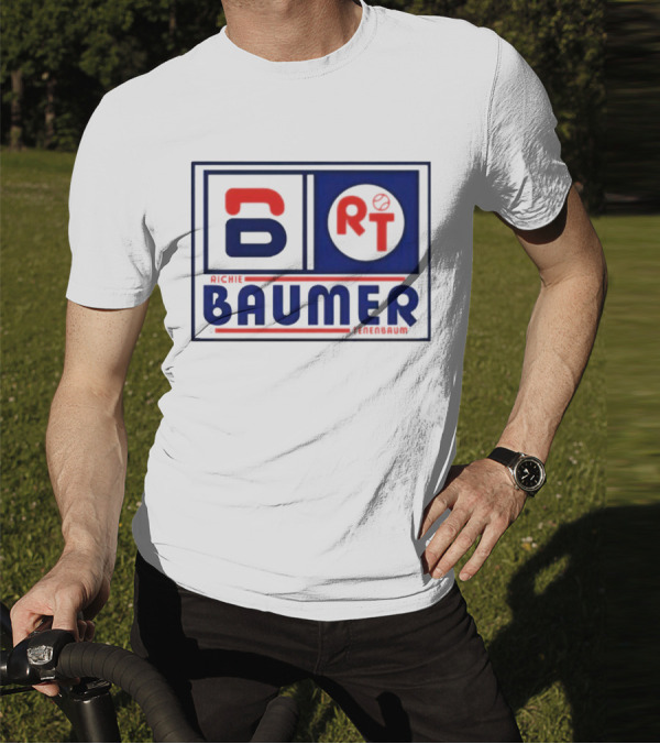 Richie Baumer Tenenbaum Tennis Emblem RT T-Shirt