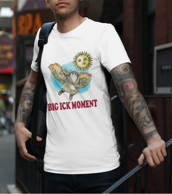Cat Big Ick Moment Sun Wings T-Shirt