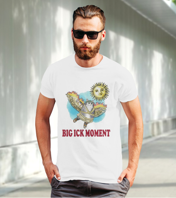 Cat Big Ick Moment Sun Wings T-Shirt