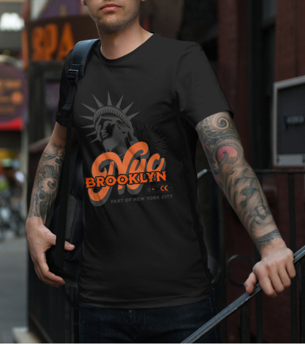 NYC Brooklyn Part Of New York City Statue Of Liberty T-Shirt